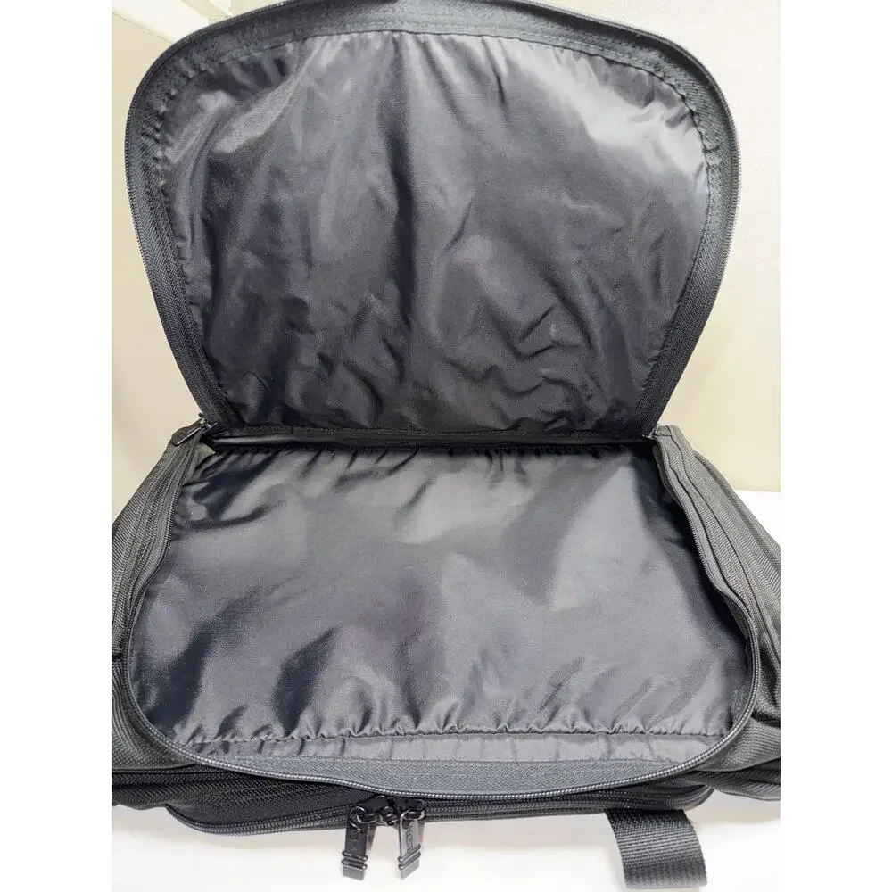TUMI AUTHENTIC 278D3 EXPANDABLE BOSTON BALLISTIC DUFFLE CARRY ON BAG black